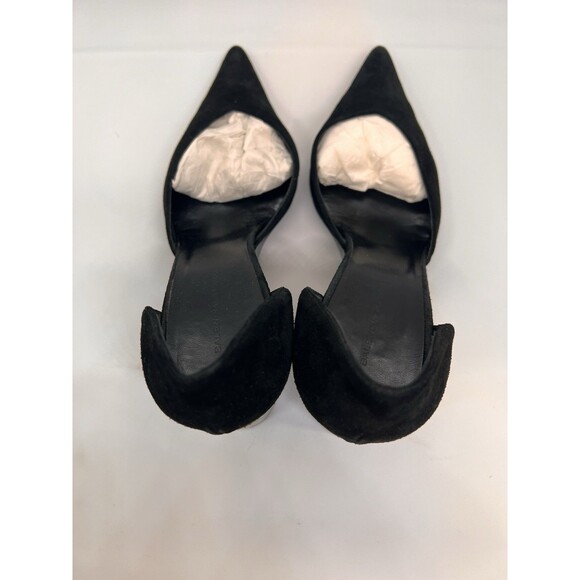 Balenciaga D'Orsay Wedge Heels Black Suede 37 - Picture 7 of 16